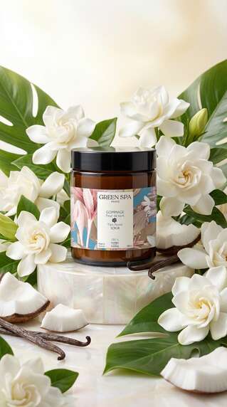 Soin bien-être GREEN SPA - Gommage Fleur de Tiaré