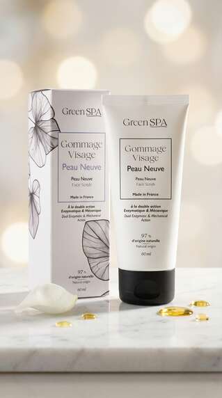Soin bien-être GREEN SPA - Gommage Visage Peau Neuve