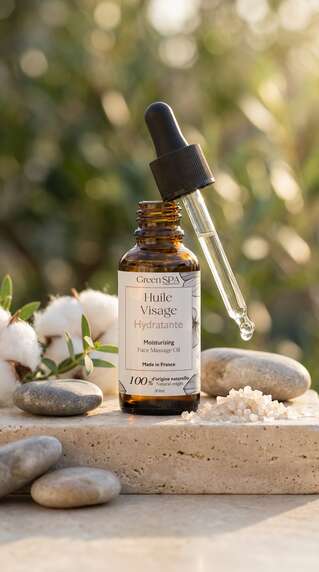 Soin bien-être GREEN SPA - Huile Visage Hydratante